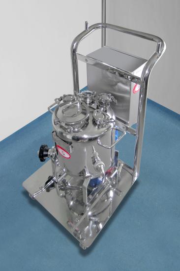 Special tank with agitator 